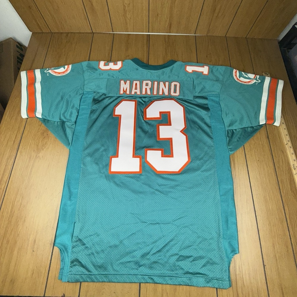 VTG Dan Marino Miami Dolphins‎ 90's authentic Wilson game model size 50 jersey